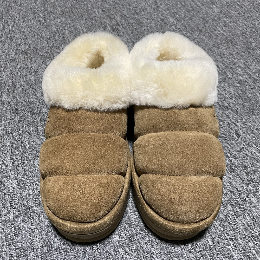 网红爆款 平台外贸专供 UGG 厚底雪地靴面包鞋 1146390 外贸平台充Z 高端零售专供品质 十年品牌制鞋代工厂生产线出品 注重每一处细节 隆丰A级真羊皮毛一体 完全遵循ZP工艺流程打造 尺码：35 36 37 38 39 40-选品中心