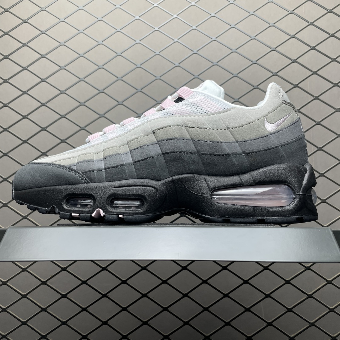 纯原版 NK Air Max 95 OG 低帮休闲运动板鞋 HJ5996-001 高端零售外贸专供品质 25年官方新款全新私模大底 大气泡（区别官方老版气垫）尺码：36 37.5 38 38.5 39 40 40.5 41 42 42.5 43 44 44.5 45 46 47.5-选品中心