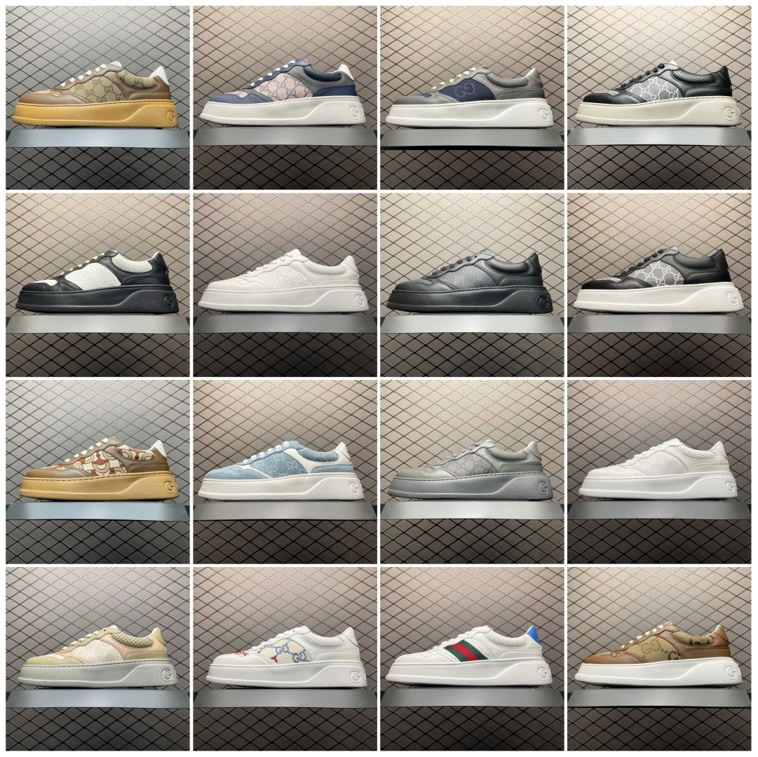 图片[8]-代购专供品质 Gucci 古驰 Screener 厚底休闲鞋 厚底增高系列 全新版本出货 正确版型 高端外贸 高端零售专供品质 最新官方绿色手提礼盒 所有皮面均同步官方采用皮革油边工艺 同步官方采用无胶车线工艺 尺码：39 40 41 42 43 44 45-选品中心