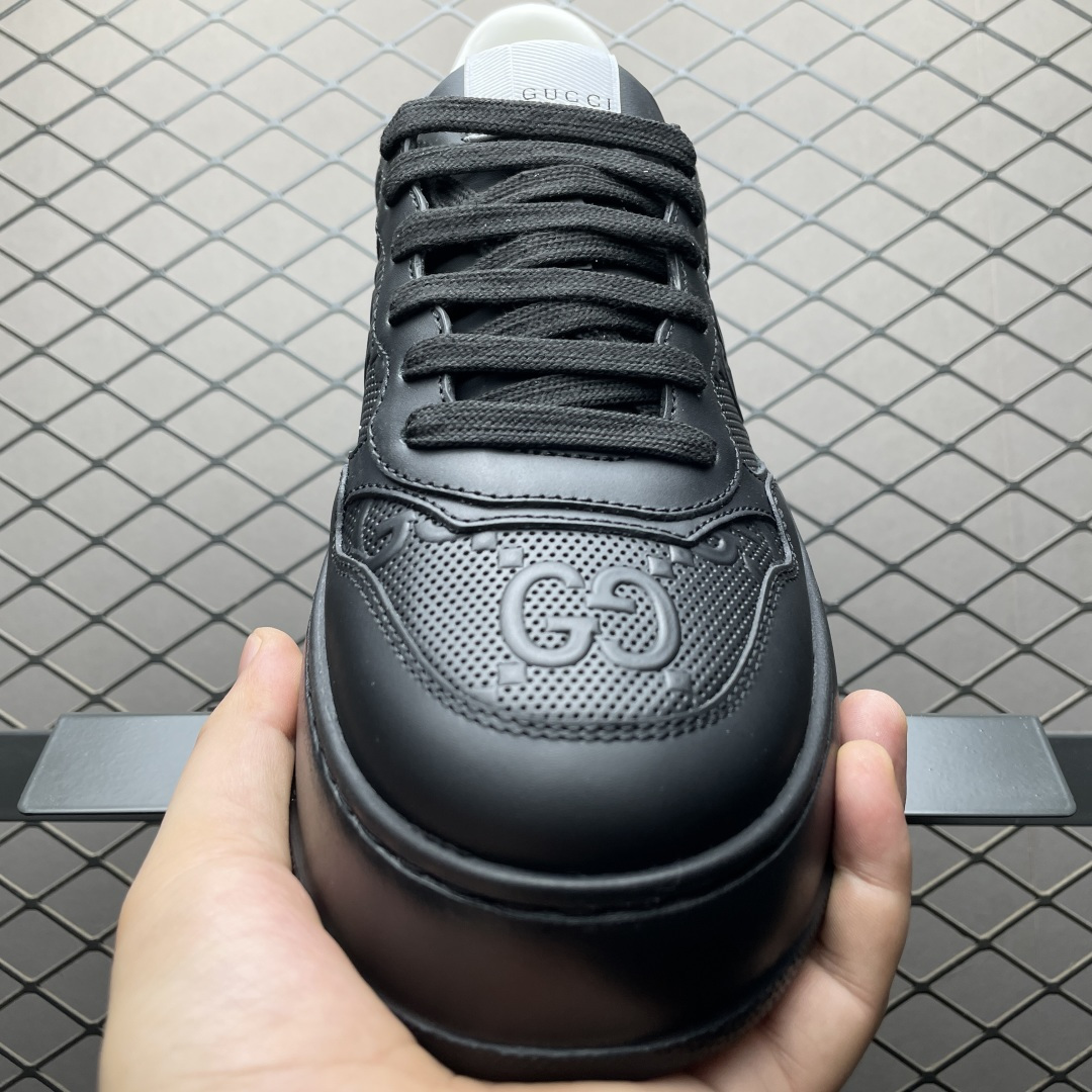 图片[9]-代购专供品质 Gucci 古驰 Screener 厚底休闲鞋 厚底增高系列 全新版本出货 正确版型 高端外贸 高端零售专供品质 最新官方绿色手提礼盒 所有皮面均同步官方采用皮革油边工艺 同步官方采用无胶车线工艺 尺码：39 40 41 42 43 44 45-选品中心