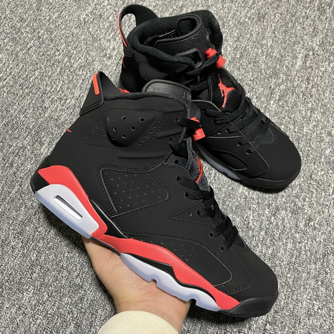 纯原版 Air Jordan 6 Retro AJ6乔6 男子文化篮球鞋 CT8529-001 头部一线