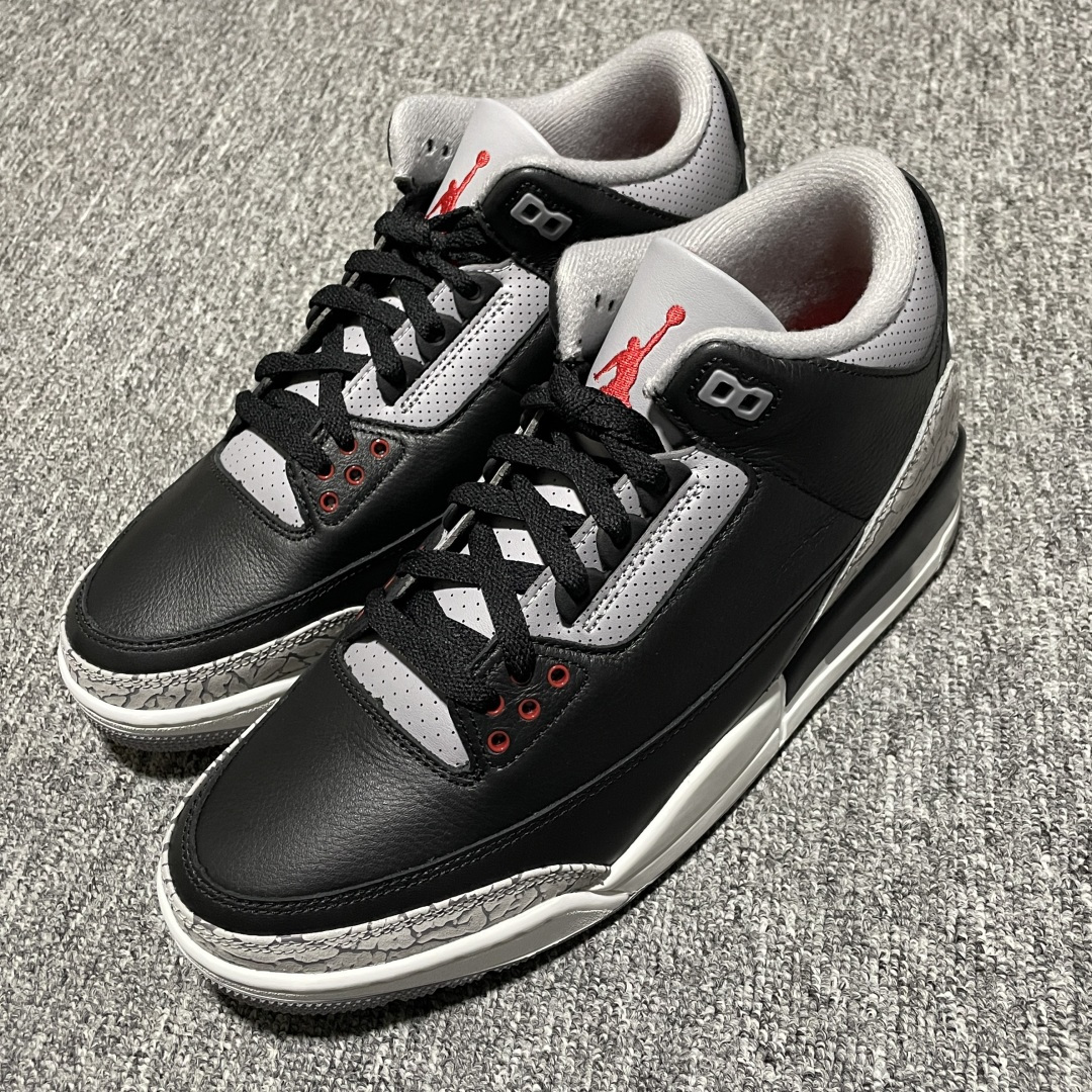 福利特价专供🔥 纯原版 Air Jordan 3 AJ3乔3 男子文化篮球鞋 DN3707-010 私人