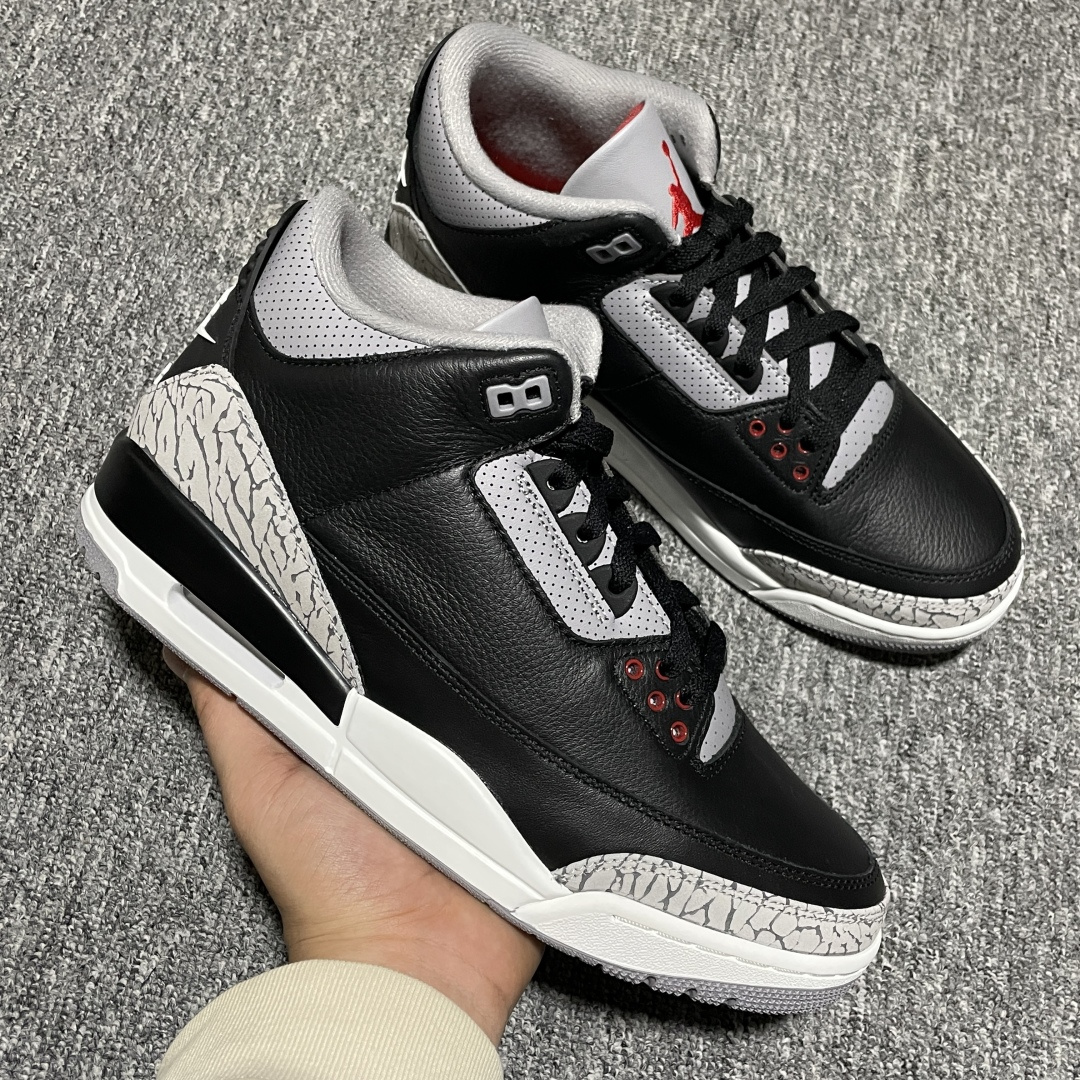 福利特价专供🔥 纯原版 Air Jordan 3 AJ3乔3 男子文化篮球鞋 DN3707-010 私人