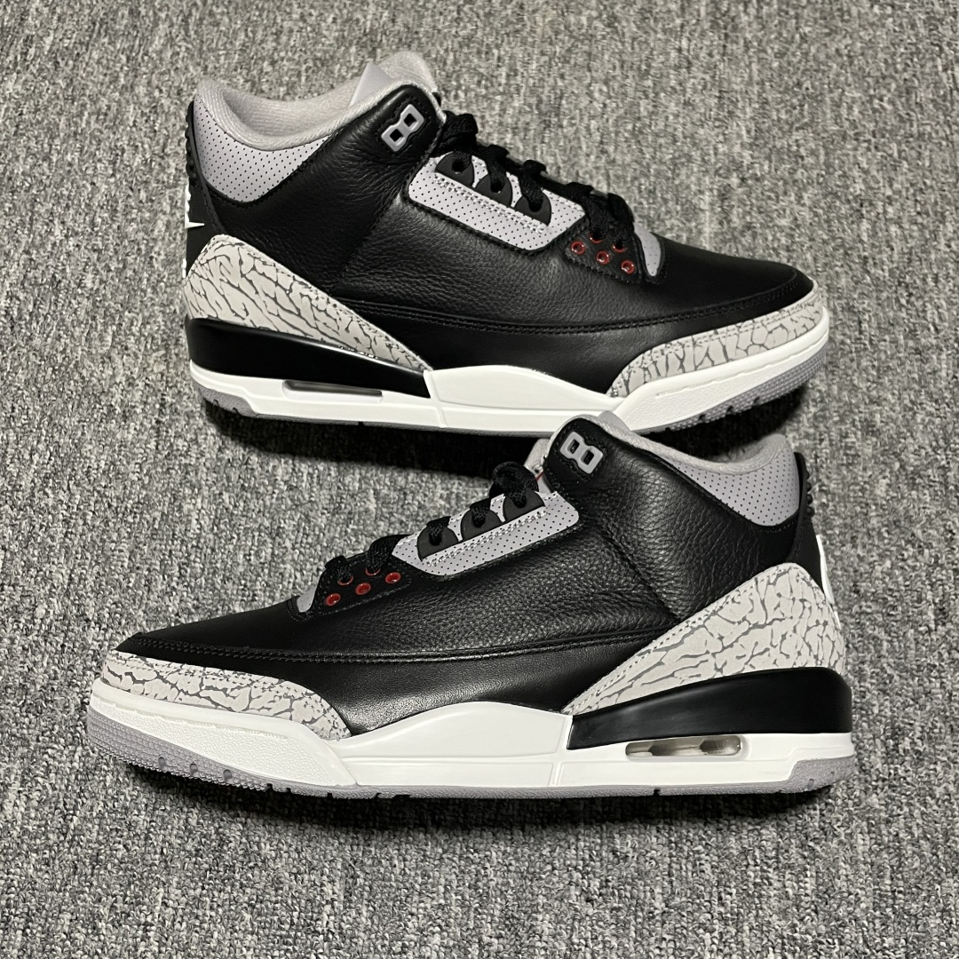 福利特价专供🔥 纯原版 Air Jordan 3 AJ3乔3 男子文化篮球鞋 DN3707-010 私人
