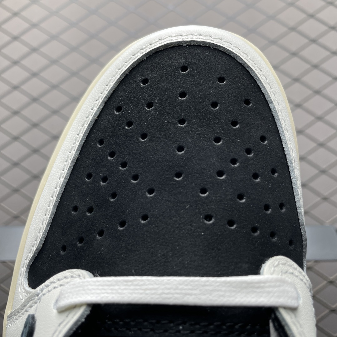 图片[7]-Travis Scott x Air Jordan 1 AJ1乔1低帮倒钩 DZ4137-700 大厂代工流水线打造 纯原级既视感 细节随意对比 尺码：40 40.5 41 42 42.5 43 44 44.5 45 46 47.5-选品中心