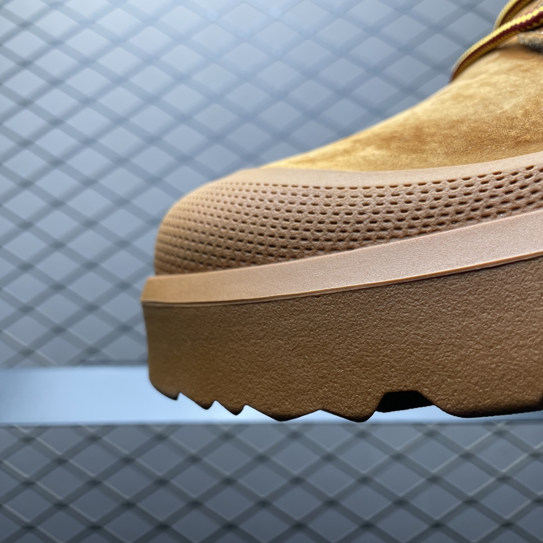 图片[6]-UGG 客制款 中帮男士休闲鞋雪地靴马丁靴系列 U6338 广东大厂品质 秋冬新款 时尚潮流搭配 面料釆用意大利进口磨砂牛皮 全鞋真牛皮材料 大底到五金都是代工厂原材料制作 日常随意搭配 型男必备 尺码：38 39 40 41 42 43 44-选品中心