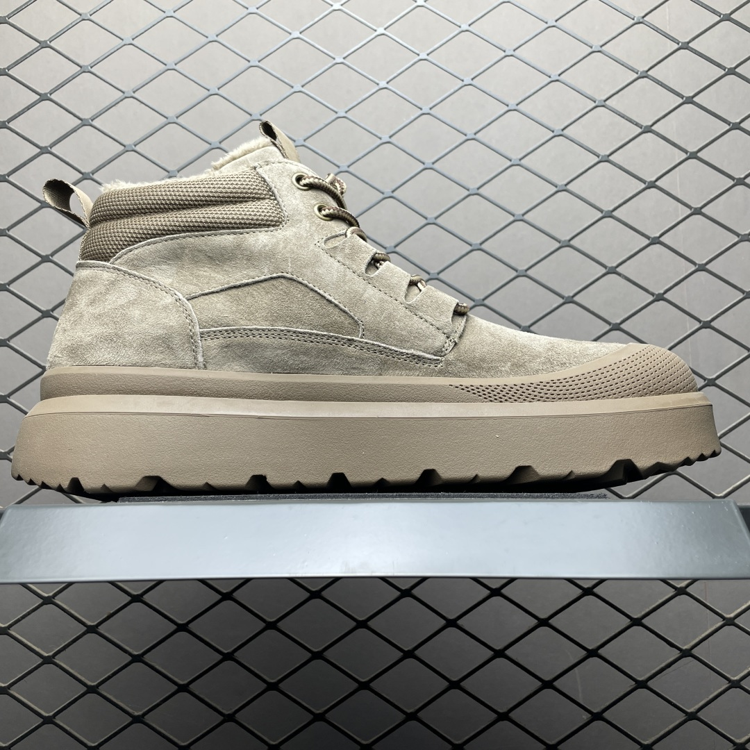 图片[3]-UGG 客制款 中帮男士休闲鞋雪地靴马丁靴系列 U6338 广东大厂品质 秋冬新款 时尚潮流搭配 面料釆用意大利进口磨砂牛皮 全鞋真牛皮材料 大底到五金都是代工厂原材料制作 日常随意搭配 型男必备 尺码：38 39 40 41 42 43 44-选品中心