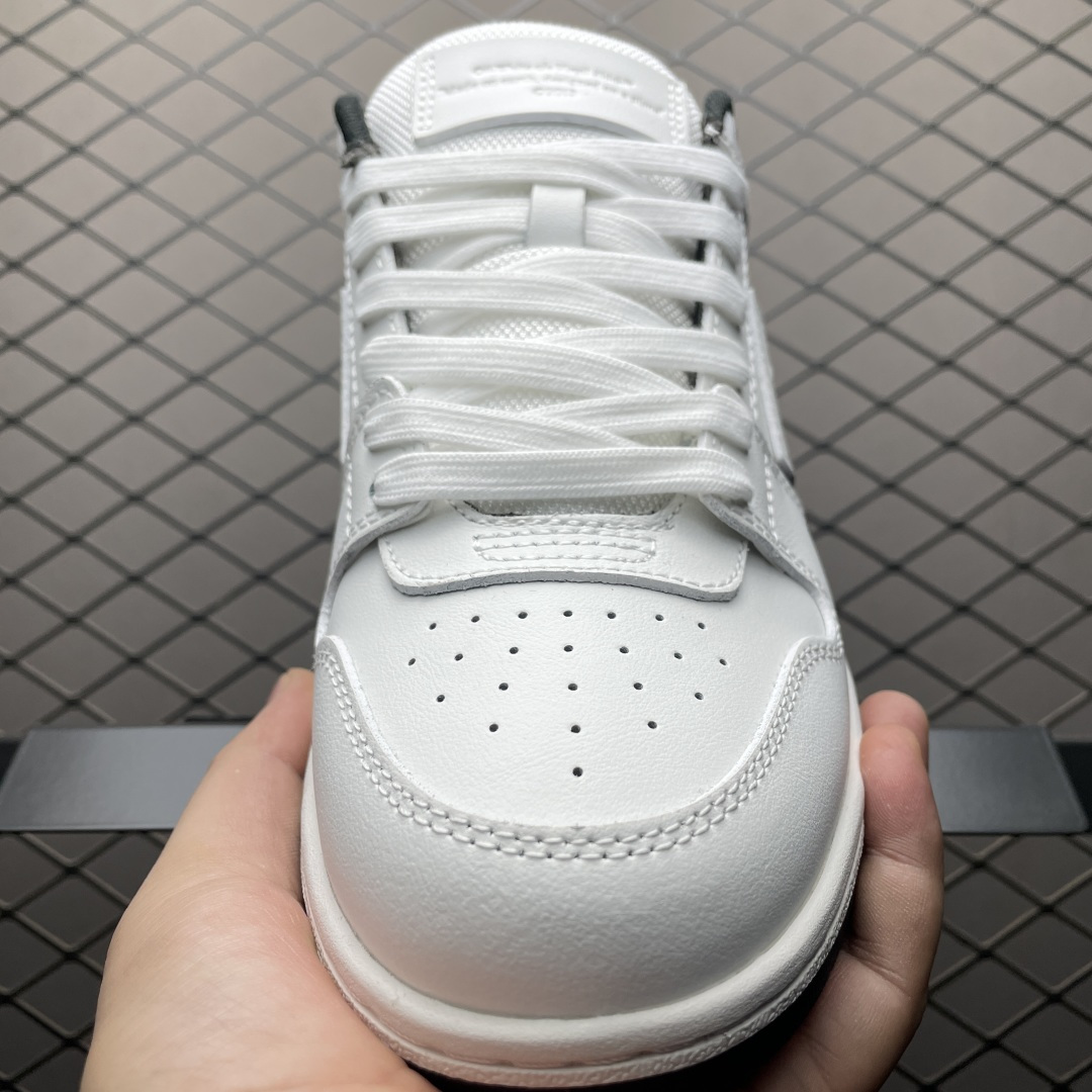 图片[9]-Off-White Out of Office 低帮复古休闲鞋 该款运动鞋单品有皮质制成饰有品牌标志性 Zip Tie束线带吊牌牌，侧面饰有Arrows图案，展现出品牌对街头风格的偏爱 尺码：36 37 38 39 40 41 42 43 44 45 46 47-选品中心