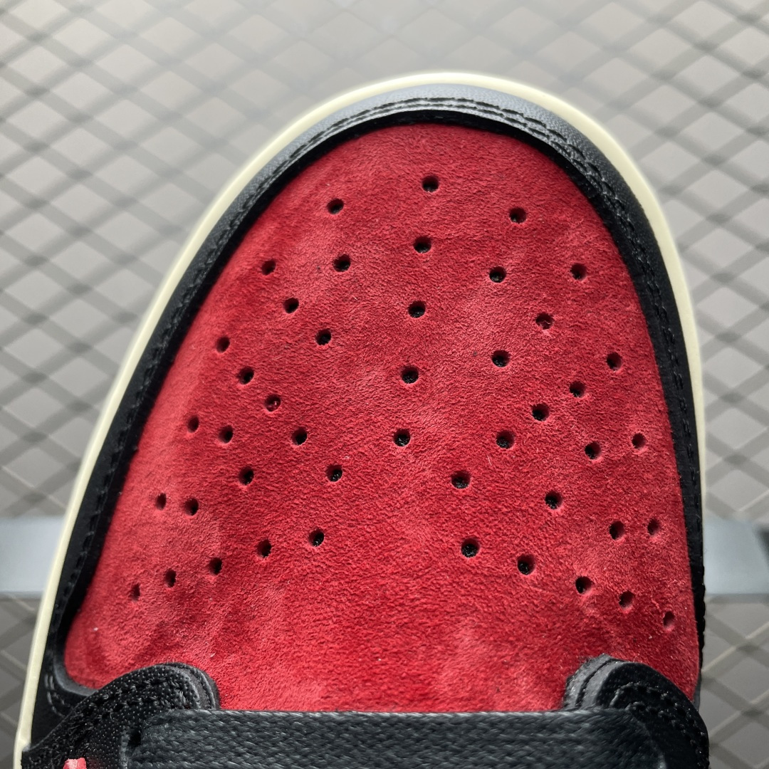 图片[7]-Travis Scott x Air Jordan 1 AJ1乔1低帮倒钩 DZ4137-700 大厂代工流水线打造 纯原级既视感 细节随意对比 尺码：40 40.5 41 42 42.5 43 44 44.5 45 46 47.5-选品中心