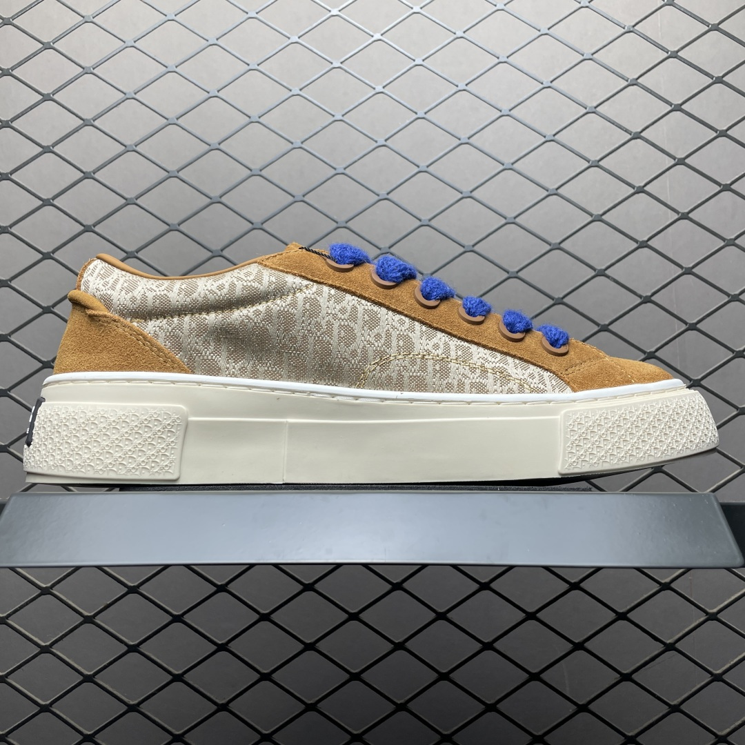 图片[3]-Dior 迪奥 B33 低帮休闲运动鞋 海淘代购同渠道品质 高端零售 外贸充正专供 原版购入开发 ZP级全套包装 完美楦型 正确卡色 质感媲美原版 细节与原版一致 请注意区分市面通货材 尺码：39 40 41 42 43 44 45 46-选品中心