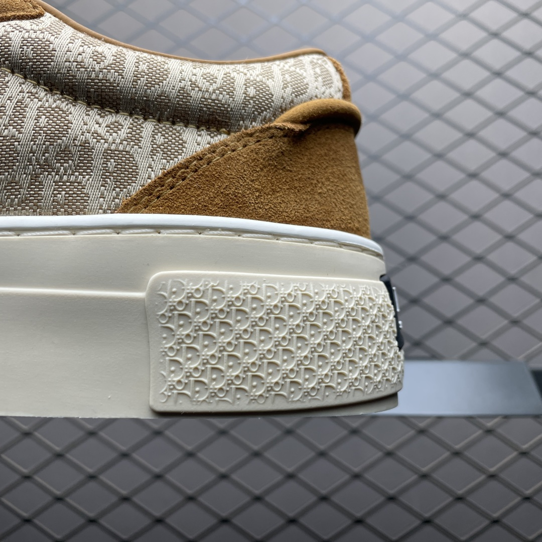 图片[4]-Dior 迪奥 B33 低帮休闲运动鞋 海淘代购同渠道品质 高端零售 外贸充正专供 原版购入开发 ZP级全套包装 完美楦型 正确卡色 质感媲美原版 细节与原版一致 请注意区分市面通货材 尺码：39 40 41 42 43 44 45 46-选品中心