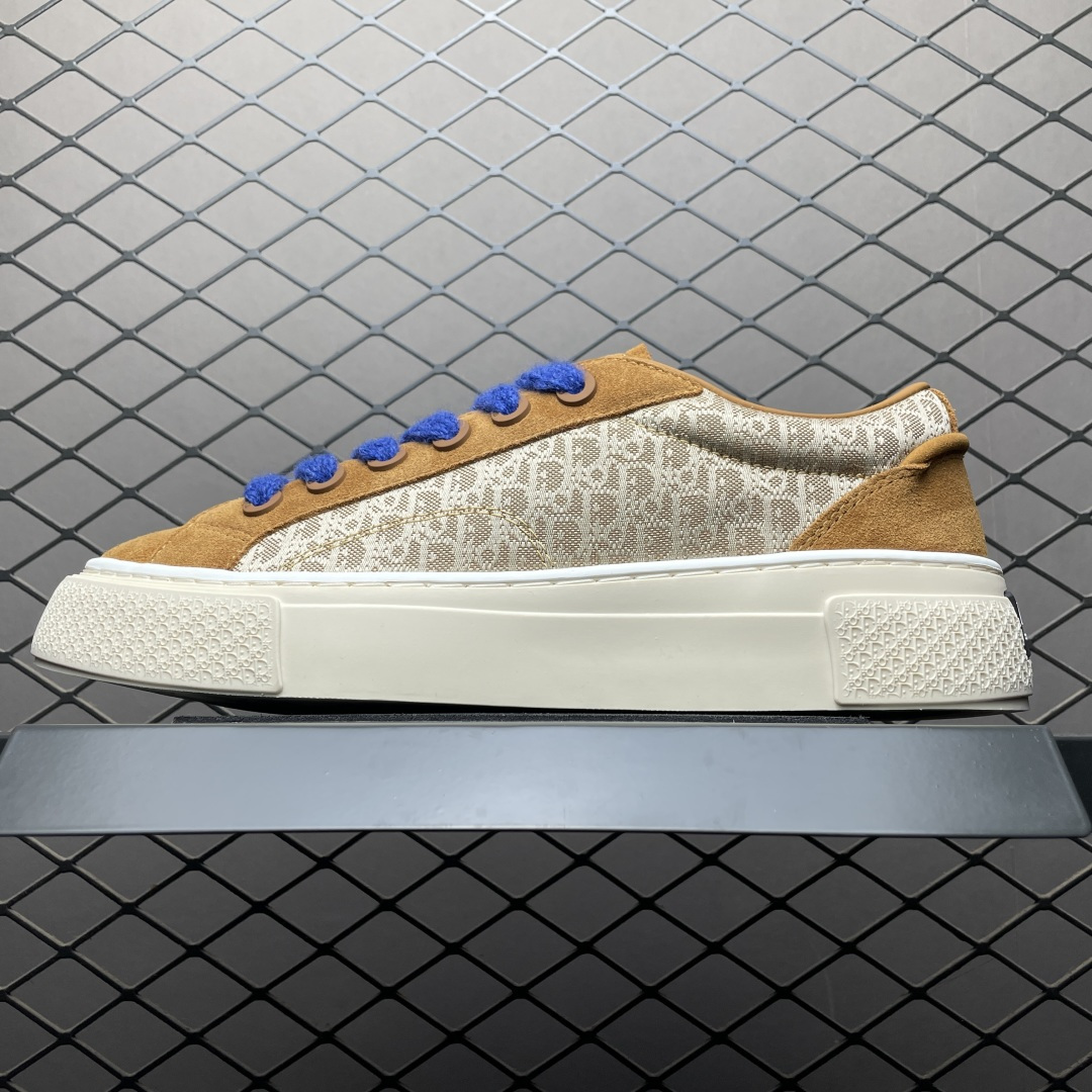 Dior 迪奥 B33 低帮休闲运动鞋 海淘代购同渠道品质 高端零售 外贸充正专供 原版购入开发 ZP级全套包装 完美楦型 正确卡色 质感媲美原版 细节与原版一致 请注意区分市面通货材 尺码：39 40 41 42 43 44 45 46-选品中心