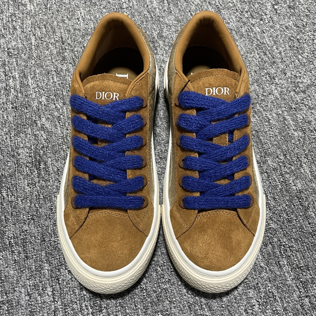 Dior 迪奥 B33 低帮休闲运动鞋 海淘代购同渠道品质 高端零售 外贸充正专供 原版购入开发 ZP级全套包装 完美楦型 正确卡色 质感媲美原版 细节与原版一致 请注意区分市面通货材 尺码：39 40 41 42 43 44 45 46-选品中心