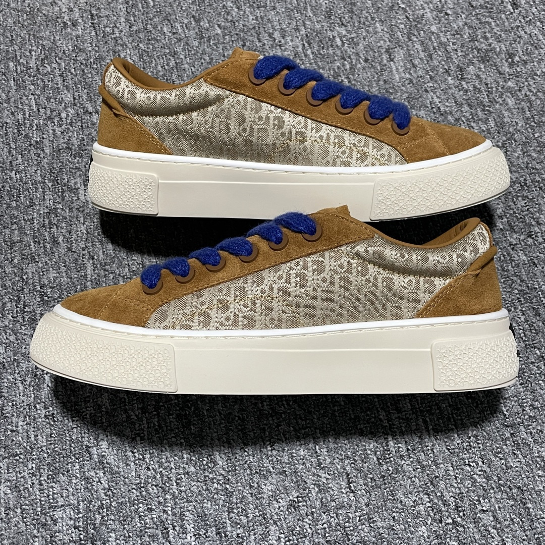 图片[5]-Dior 迪奥 B33 低帮休闲运动鞋 海淘代购同渠道品质 高端零售 外贸充正专供 原版购入开发 ZP级全套包装 完美楦型 正确卡色 质感媲美原版 细节与原版一致 请注意区分市面通货材 尺码：39 40 41 42 43 44 45 46-选品中心