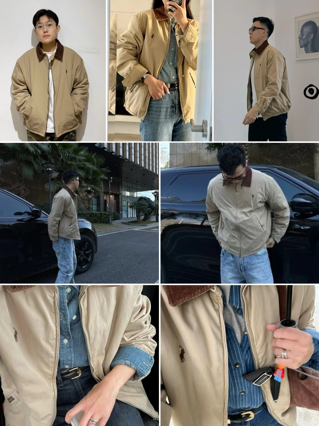 图片[8]-S# Ralph Lauren 拉夫劳伦 中古款 小马标 棉服外套 真正原版购回开发打版 高端零售专供 品质保证 100%放心出街 尺码：S M L XL-选品中心