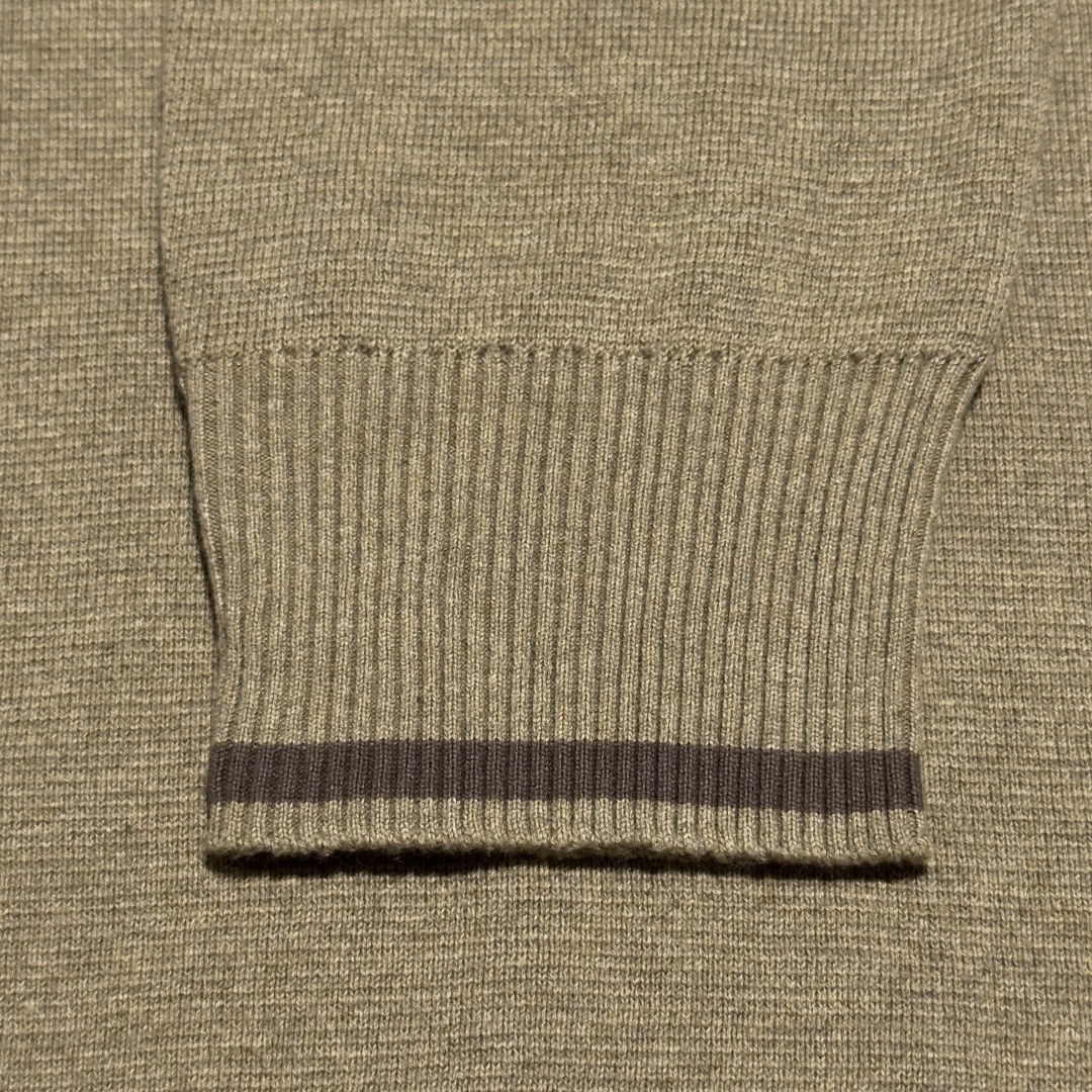 图片[4]-S# Thom Browne 汤姆布朗 老钱风 驼色针织圆领毛衣 真正原版购回开发打版 高端零售专供 品质保证 100%放心出街 尺码：1 2 3 4-选品中心