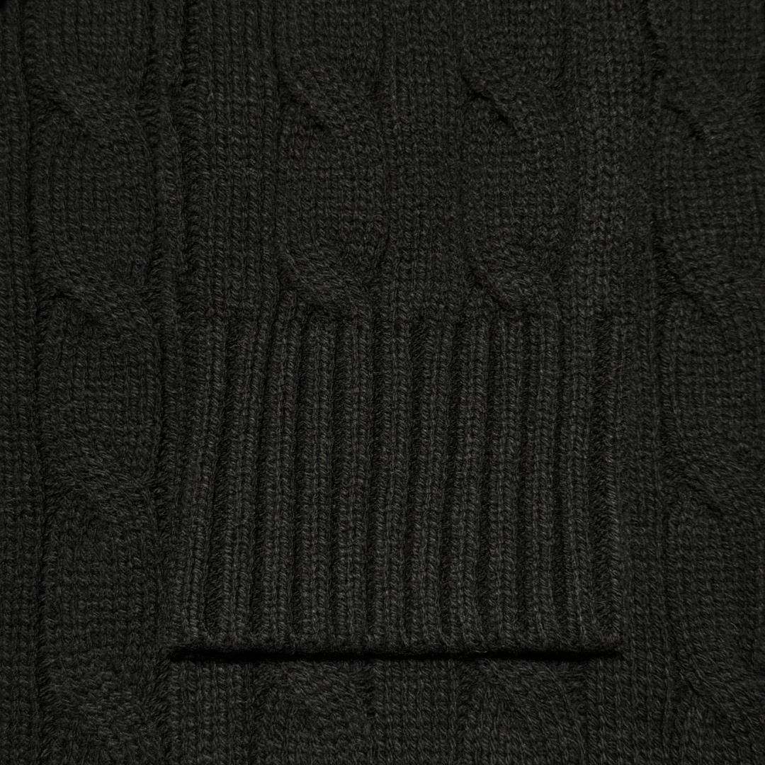 图片[6]-S# Ralph Lauren 拉夫劳伦 拉链插兜款 绞花针织长袖毛衣外套 高端零售专供 品质保证 100%放心出街 尺码：S M L XL-选品中心