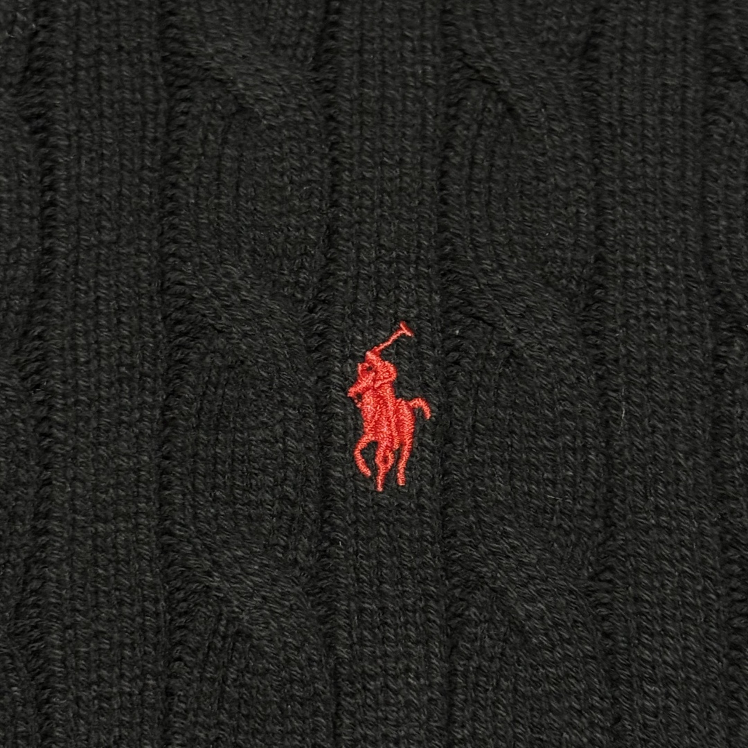 图片[4]-S# Ralph Lauren 拉夫劳伦 拉链插兜款 绞花针织长袖毛衣外套 高端零售专供 品质保证 100%放心出街 尺码：S M L XL-选品中心