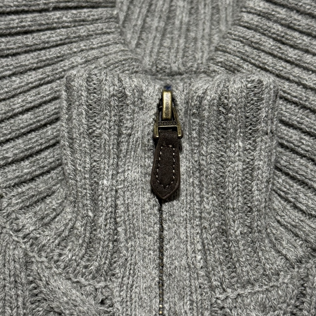 图片[6]-S# Ralph Lauren 拉夫劳伦 拉链插兜款 绞花针织长袖毛衣外套 高端零售专供 品质保证 100%放心出街 尺码：S M L XL-选品中心