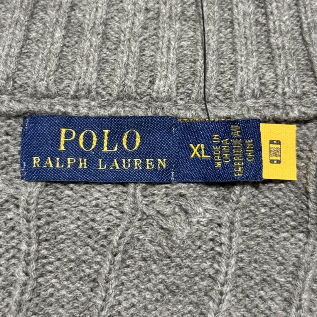 图片[5]-S# Ralph Lauren 拉夫劳伦 拉链插兜款 绞花针织长袖毛衣外套 高端零售专供 品质保证 100%放心出街 尺码：S M L XL-选品中心