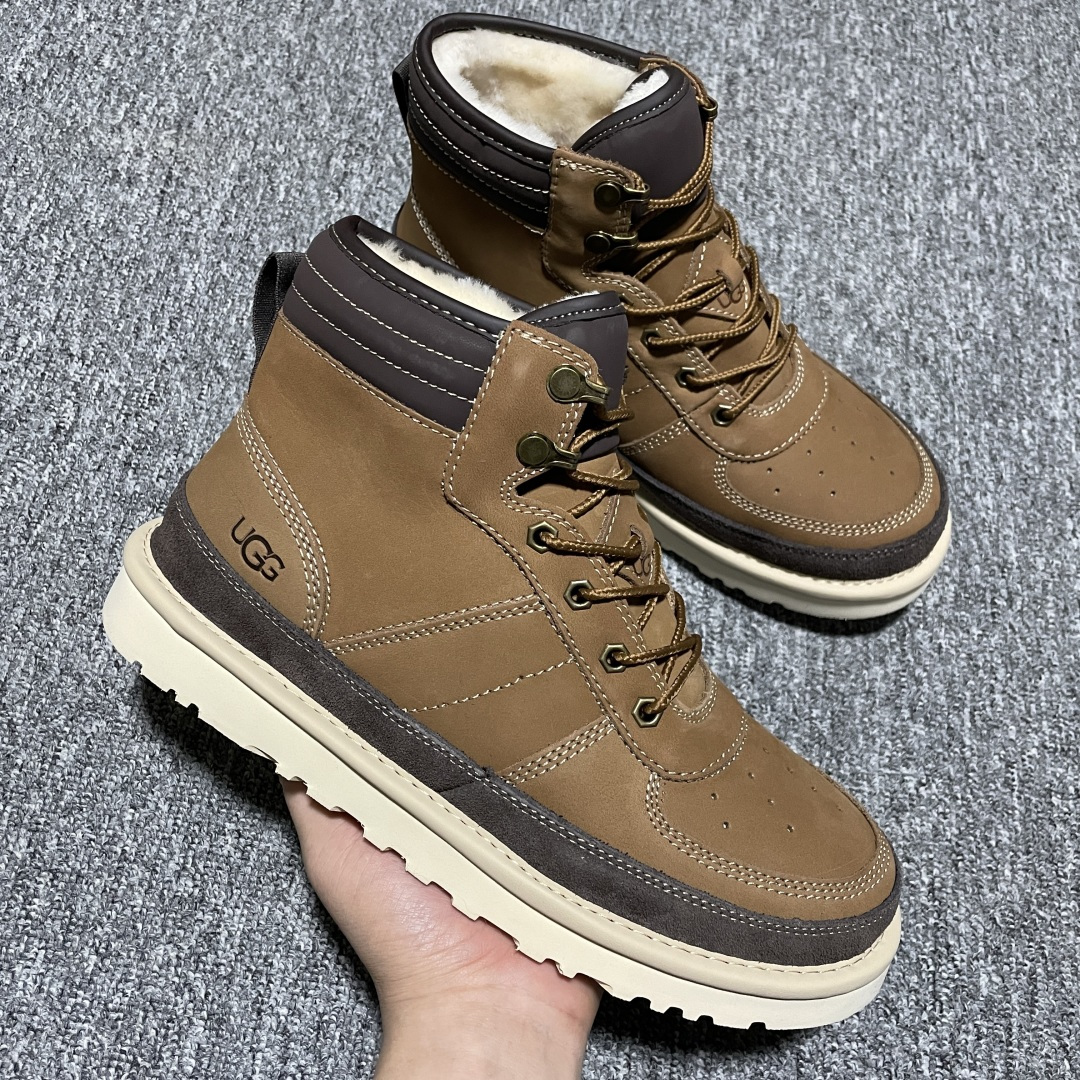 图片[6]-平台外贸专供 UGG 男士雪地靴 1097089 外贸平台充Z 高端零售专供品质 十年品牌制鞋代工厂生产线出品 注重每一处细节 隆丰A级真羊皮毛一体 完全遵循ZP工艺流程打造 尺码：40 41 42 43 44-选品中心