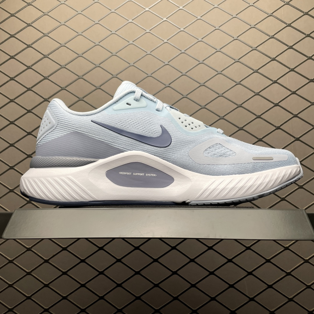 图片[3]-纯原版 NK Air Zoom Structure 26 网面跑步鞋 HJ1102-401 原厂竖纹垫脚纸 鞋盒钢印 鞋外标内置RFID芯片 区别其他版本 超临界发泡大底 更为Q弹 尺码：39 40 40.5 41 42 42.5 43 44 44.5 45 46-选品中心