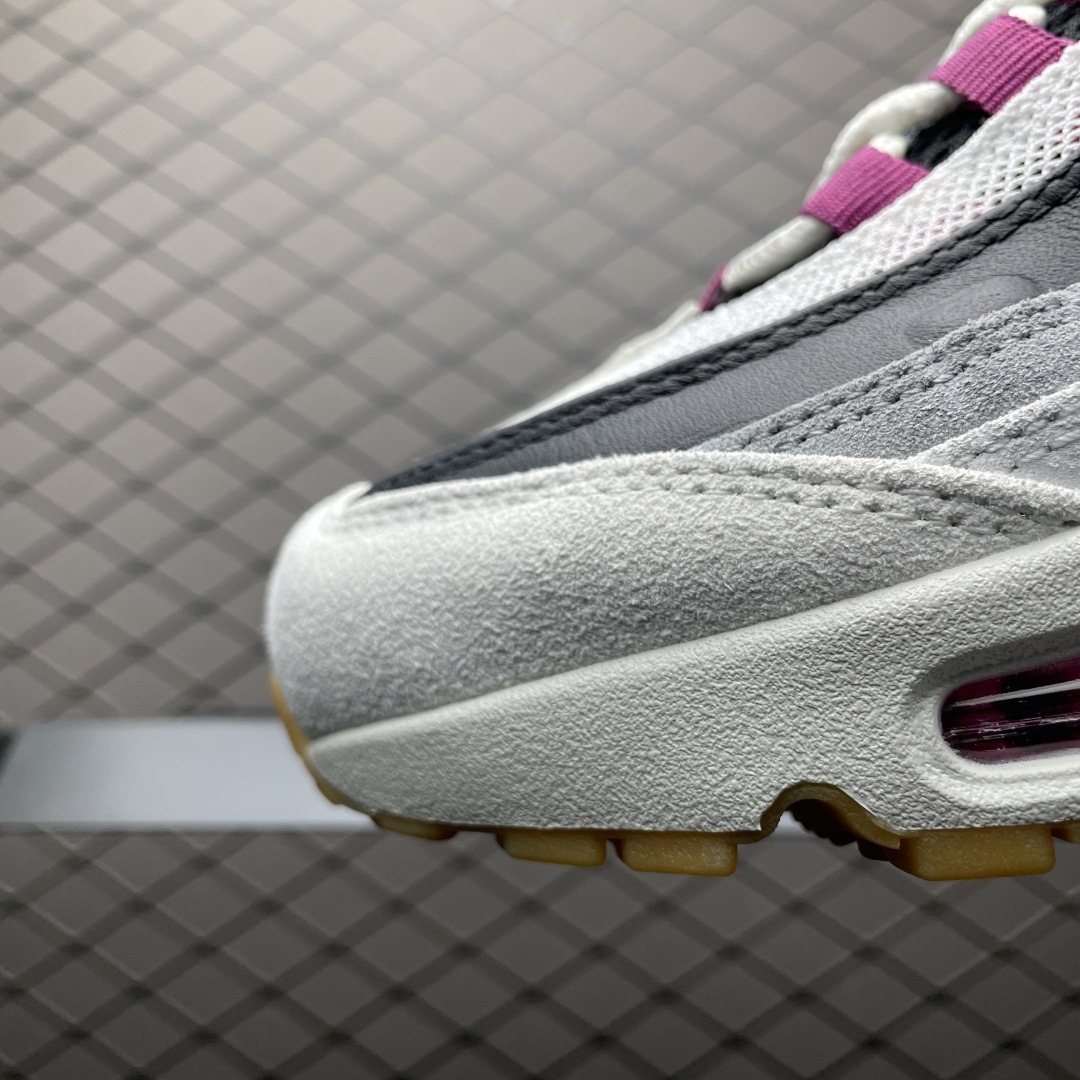 纯原版 SB x NK Air Max 95 “Summit White/Photon Dust” 联名