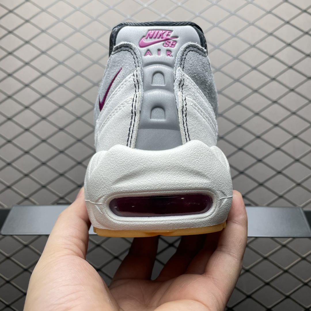 纯原版 SB x NK Air Max 95 “Summit White/Photon Dust” 联名