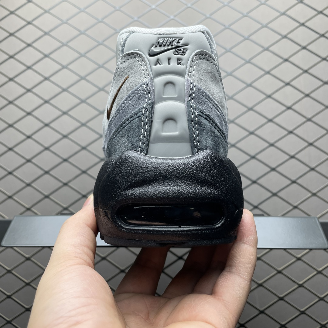 纯原版 SB x NK Air Max 95 联名款低帮休闲跑步鞋 HF7545-002 市售最高品质 