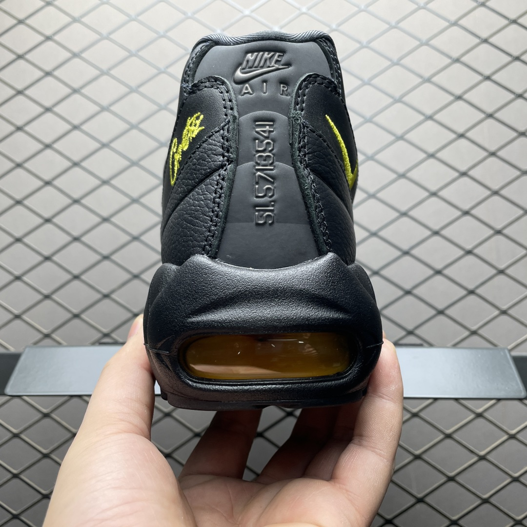 图片[2]-纯原版 Corteiz x NK Air Max 95 SP 联名款低帮休闲跑步鞋 FB2709-003 市售最高品质 KZ2.0同源 高端外贸充Z 高端零售专供 尺码：40 40.5 41 42 42.5 43 44 44.5 45 45.5 46 47.5 48.5-选品中心