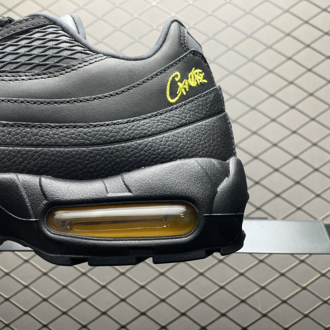 图片[4]-纯原版 Corteiz x NK Air Max 95 SP 联名款低帮休闲跑步鞋 FB2709-003 市售最高品质 KZ2.0同源 高端外贸充Z 高端零售专供 尺码：40 40.5 41 42 42.5 43 44 44.5 45 45.5 46 47.5 48.5-选品中心