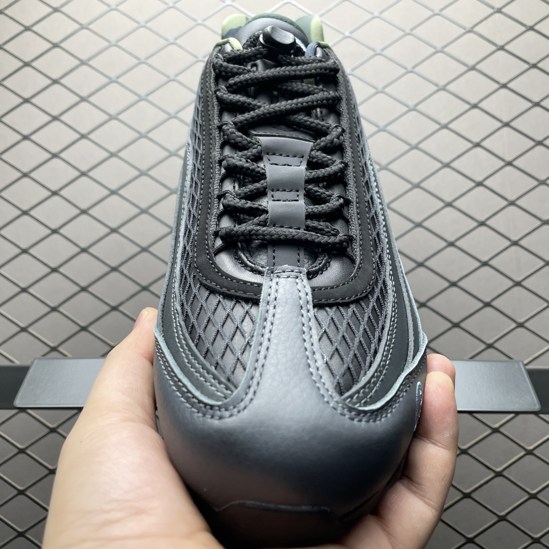 图片[9]-纯原版 Corteiz x NK Air Max 95 SP 联名款低帮休闲跑步鞋 FB2709-002 市售最高品质 KZ2.0同源 高端外贸充Z 高端零售专供 尺码：40 40.5 41 42 42.5 43 44 44.5 45 45.5 46 47.5 48.5-选品中心