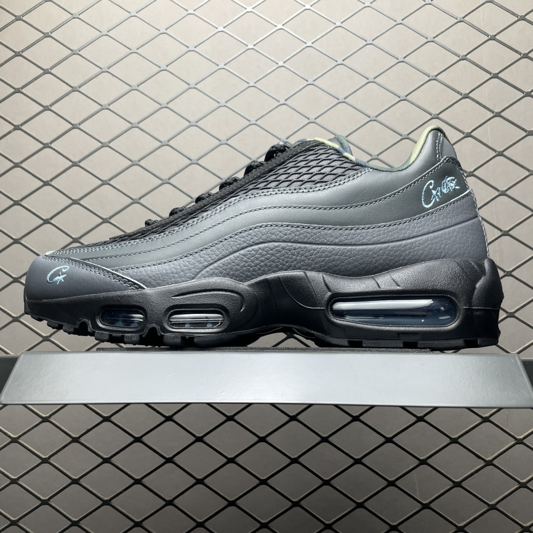 纯原版 Corteiz x NK Air Max 95 SP 联名款低帮休闲跑步鞋 FB2709-002 市售最高品质 KZ2.0同源 高端外贸充Z 高端零售专供 尺码：40 40.5 41 42 42.5 43 44 44.5 45 45.5 46 47.5 48.5-选品中心