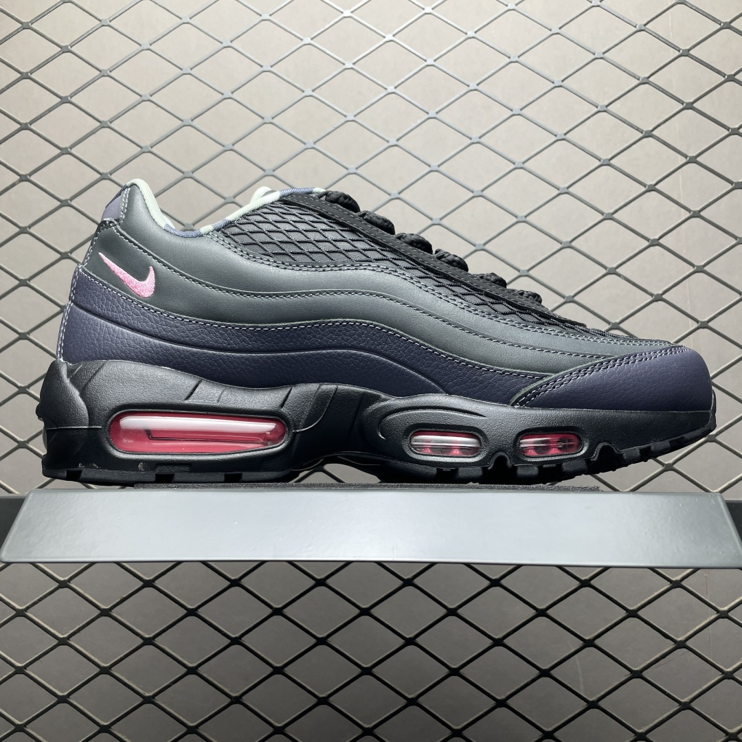 图片[3]-🙂纯原版 Corteiz x NK Air Max 95 SP 联名款低帮休闲跑步鞋 FB2709-001 市售最高品质 KZ2.0同源 高端外贸充Z 高端零售专供 尺码：40 40.5 41 42 42.5 43 44 44.5 45 45.5 46 47.5 48.5-选品中心