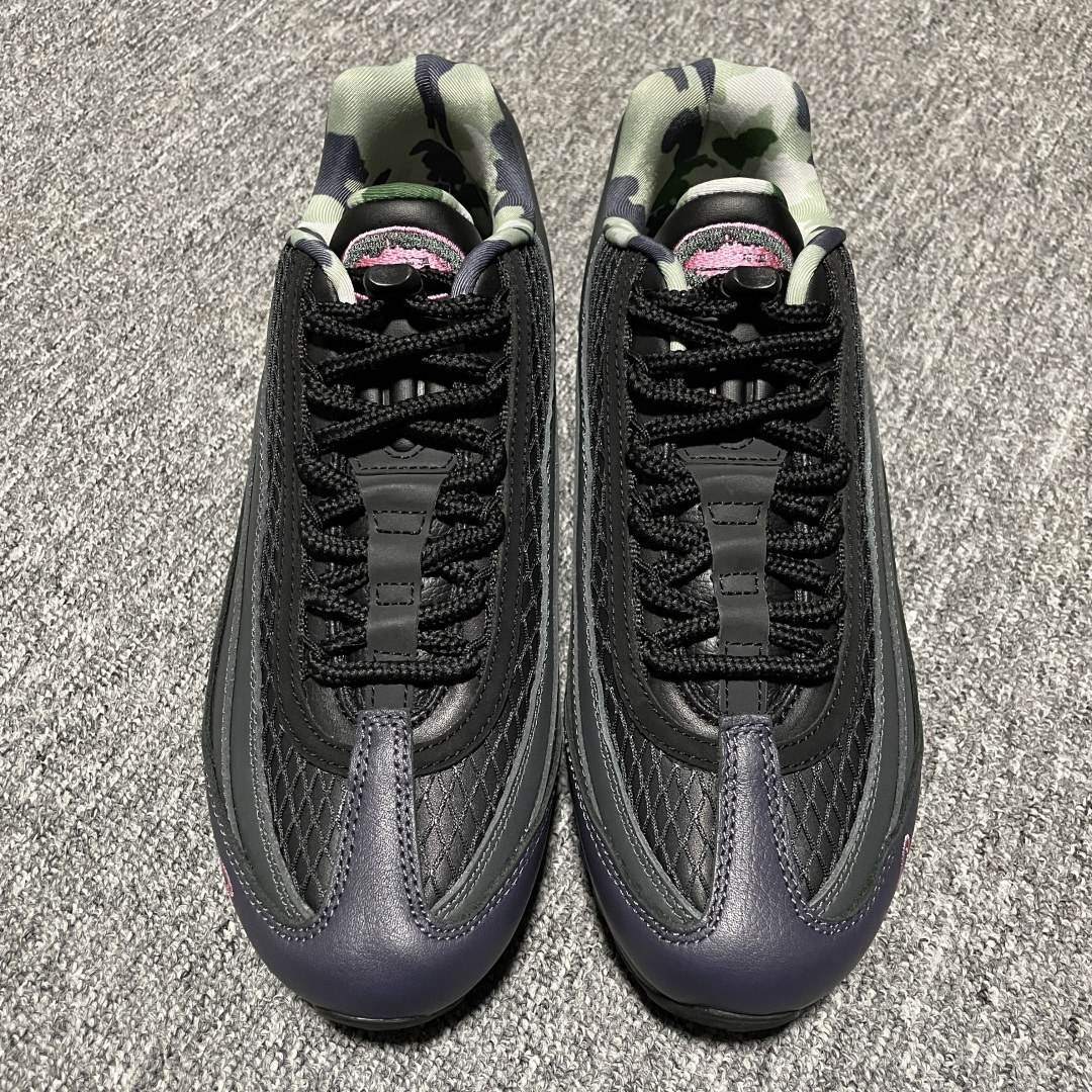 纯原版 Corteiz x NK Air Max 95 SP 联名款低帮休闲跑步鞋 FB2709-001 市售最高品质 KZ2.0同源 高端外贸充Z 高端零售专供 尺码：40 40.5 41 42 42.5 43 44 44.5 45 45.5 46 47.5 48.5-选品中心