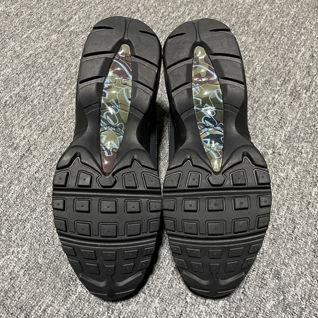 图片[3]-纯原版 Corteiz x NK Air Max 95 SP 联名款低帮休闲跑步鞋 FB2709-002 市售最高品质 KZ2.0同源 高端外贸充Z 高端零售专供 尺码：40 40.5 41 42 42.5 43 44 44.5 45 45.5 46 47.5 48.5-选品中心