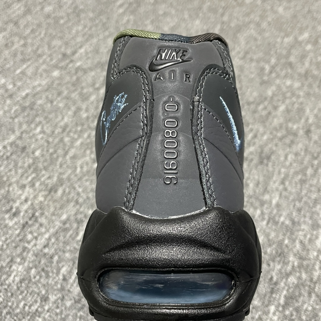 图片[8]-纯原版 Corteiz x NK Air Max 95 SP 联名款低帮休闲跑步鞋 FB2709-002 市售最高品质 KZ2.0同源 高端外贸充Z 高端零售专供 尺码：40 40.5 41 42 42.5 43 44 44.5 45 45.5 46 47.5 48.5-选品中心