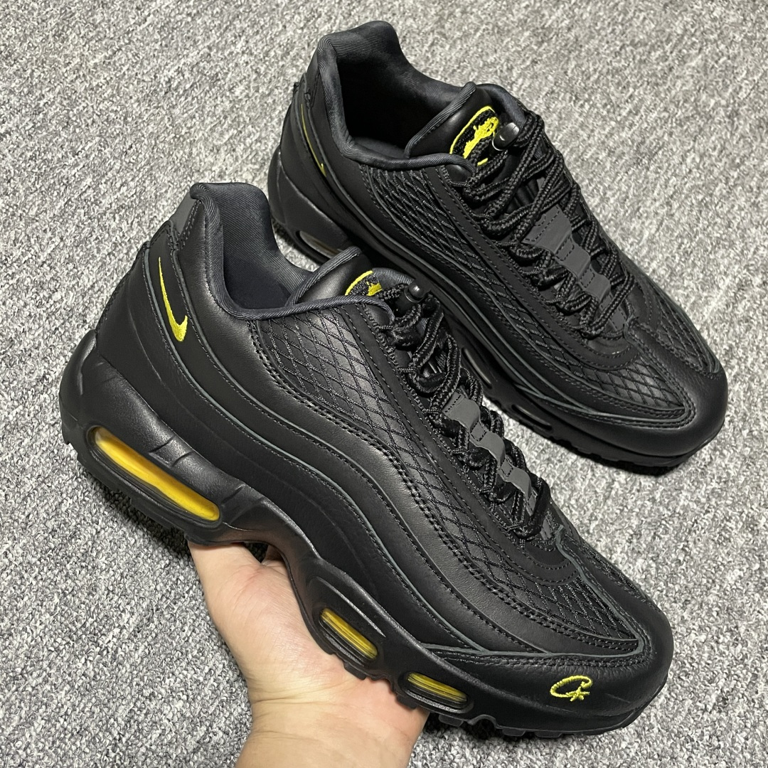 图片[6]-纯原版 Corteiz x NK Air Max 95 SP 联名款低帮休闲跑步鞋 FB2709-003 市售最高品质 KZ2.0同源 高端外贸充Z 高端零售专供 尺码：40 40.5 41 42 42.5 43 44 44.5 45 45.5 46 47.5 48.5-选品中心
