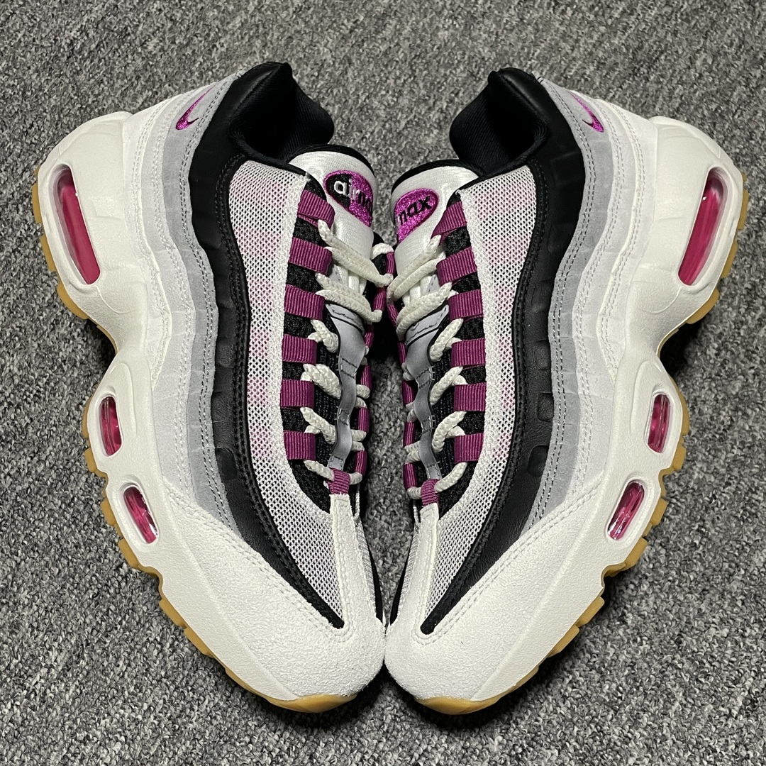 图片[5]-纯原版 SB x NK Air Max 95 “Summit White/Photon Dust” 联名款低帮休闲跑步鞋 HF7545-100 市售最高品质 KZ2.0同源 高端外贸充Z 高端零售专供 尺码：40 40.5 41 42 42.5 43 44 44.5 45 45.5 46 47.5 48.5-选品中心