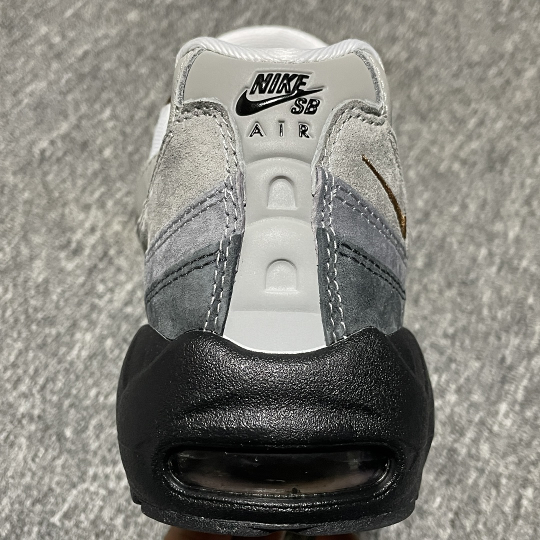 图片[8]-纯原版 SB x NK Air Max 95 联名款低帮休闲跑步鞋 HF7545-002 市售最高品质 KZ2.0同源 高端外贸充Z 高端零售专供 尺码：40 40.5 41 42 42.5 43 44 44.5 45 45.5 46 47.5 48.5-选品中心