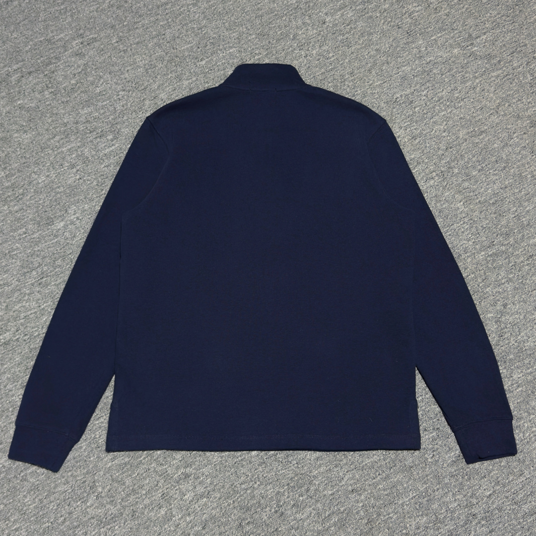 图片[3]-S# Ralph Lauren 拉夫劳伦 小马标 藏蓝色半拉链长袖 真正原版购回开发打板 高端零售专供 品质保证 100%放心出街 尺码：VS S M L-选品中心