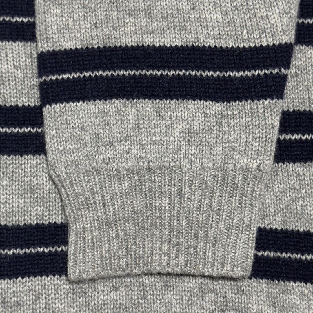 图片[5]-S# MiuMiu 缪缪 山羊绒条纹开衫毛衣 真正原版购回开发打版 高端零售专供 品质保证 100%放心出街 尺码：38 40 42 44-选品中心