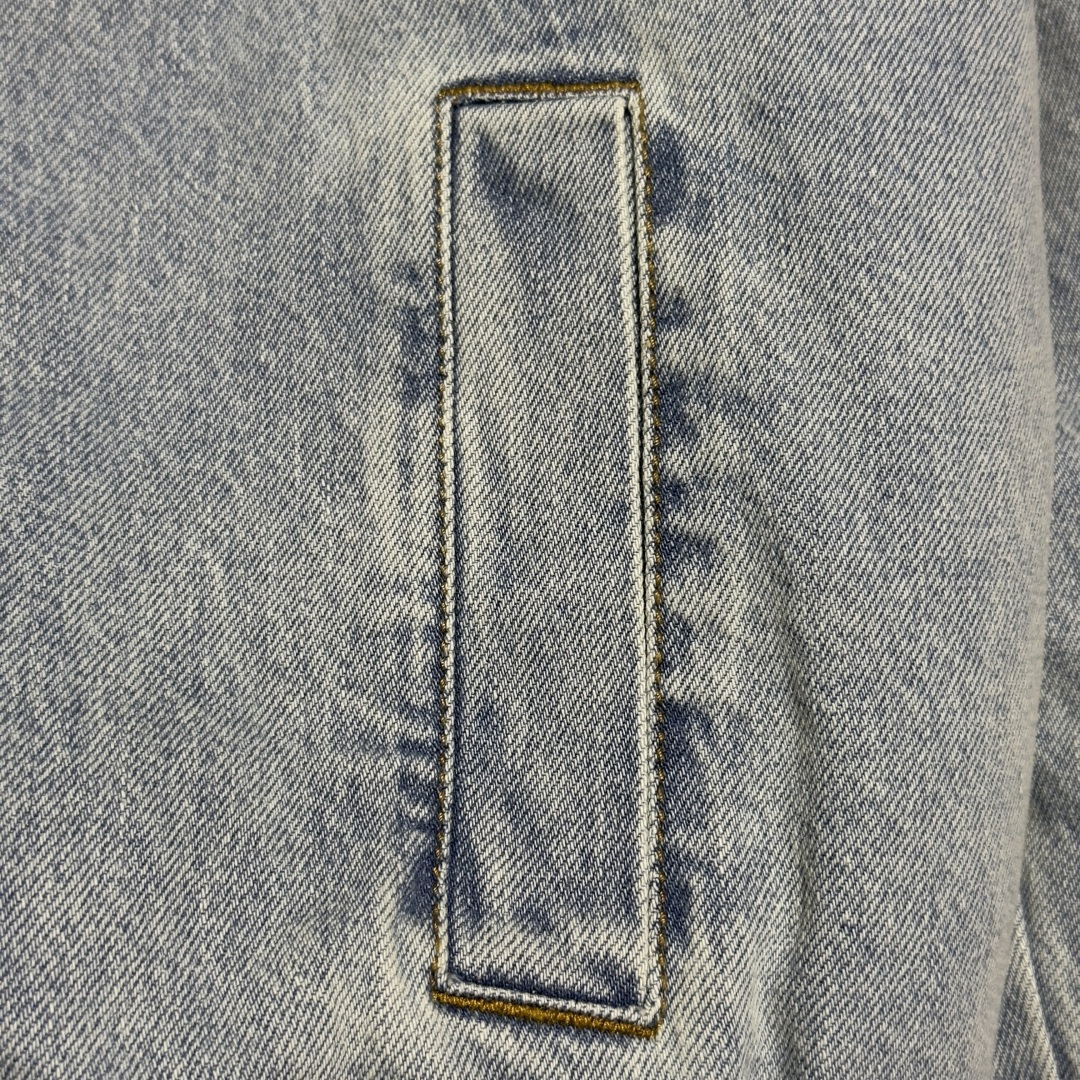 图片[4]-S# MiuMiu 缪缪 水洗牛仔棉服外套 真正原版购回开发打版 高端零售专供 品质保证 100%放心出街 尺码：36 38 40 42-选品中心