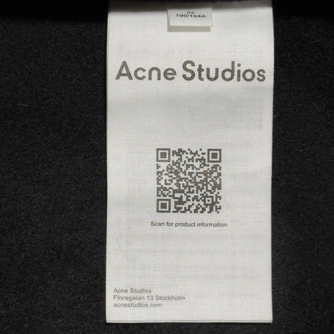 图片[8]-S# Acne Studios 立领 羊绒羊毛混纺 毛呢夹克外套 真正原版购回开发打版 高端零售专供 品质保证 100%放心出街 尺码：46 48 50 52-选品中心