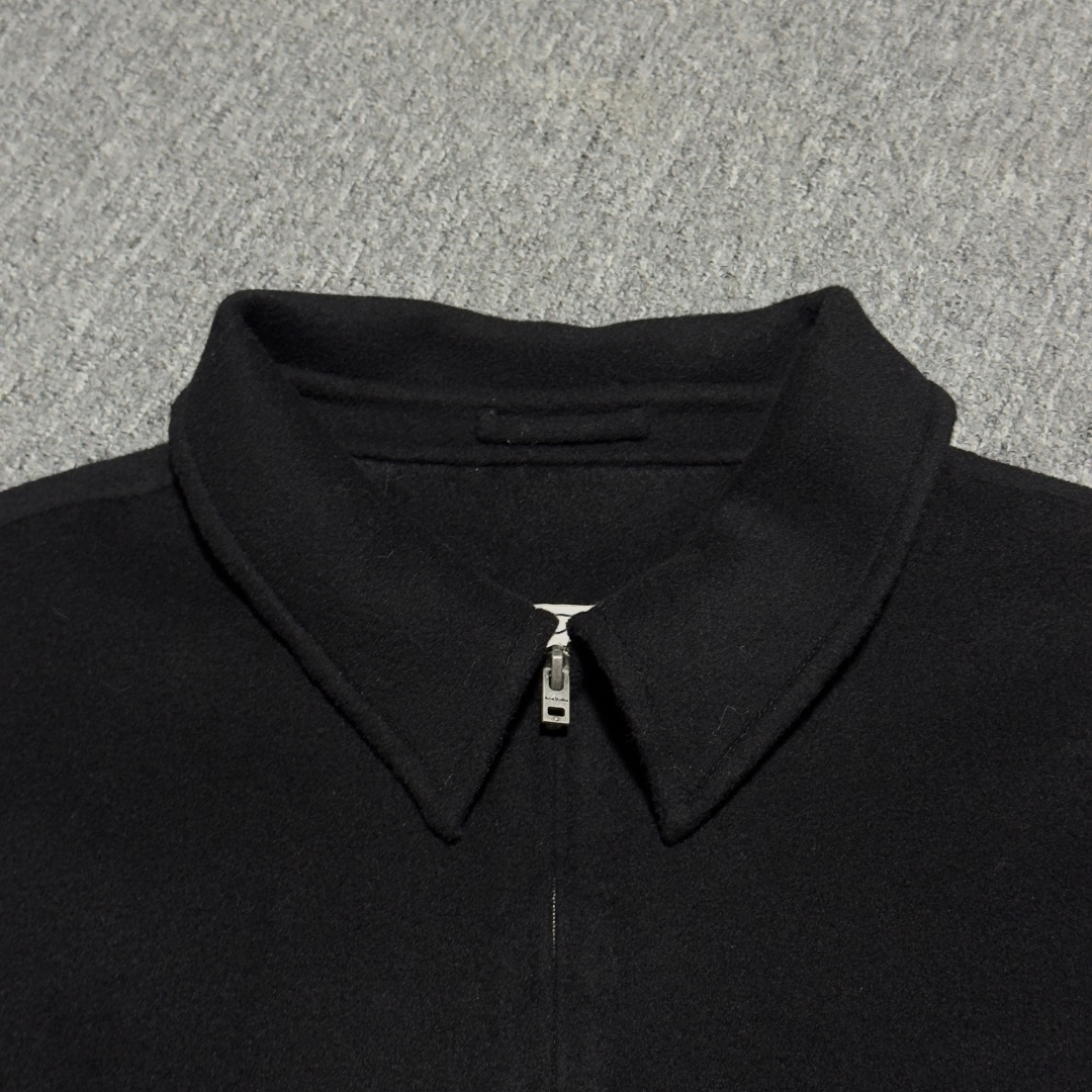 图片[2]-S# Acne Studios 立领 羊绒羊毛混纺 毛呢夹克外套 真正原版购回开发打版 高端零售专供 品质保证 100%放心出街 尺码：46 48 50 52-选品中心