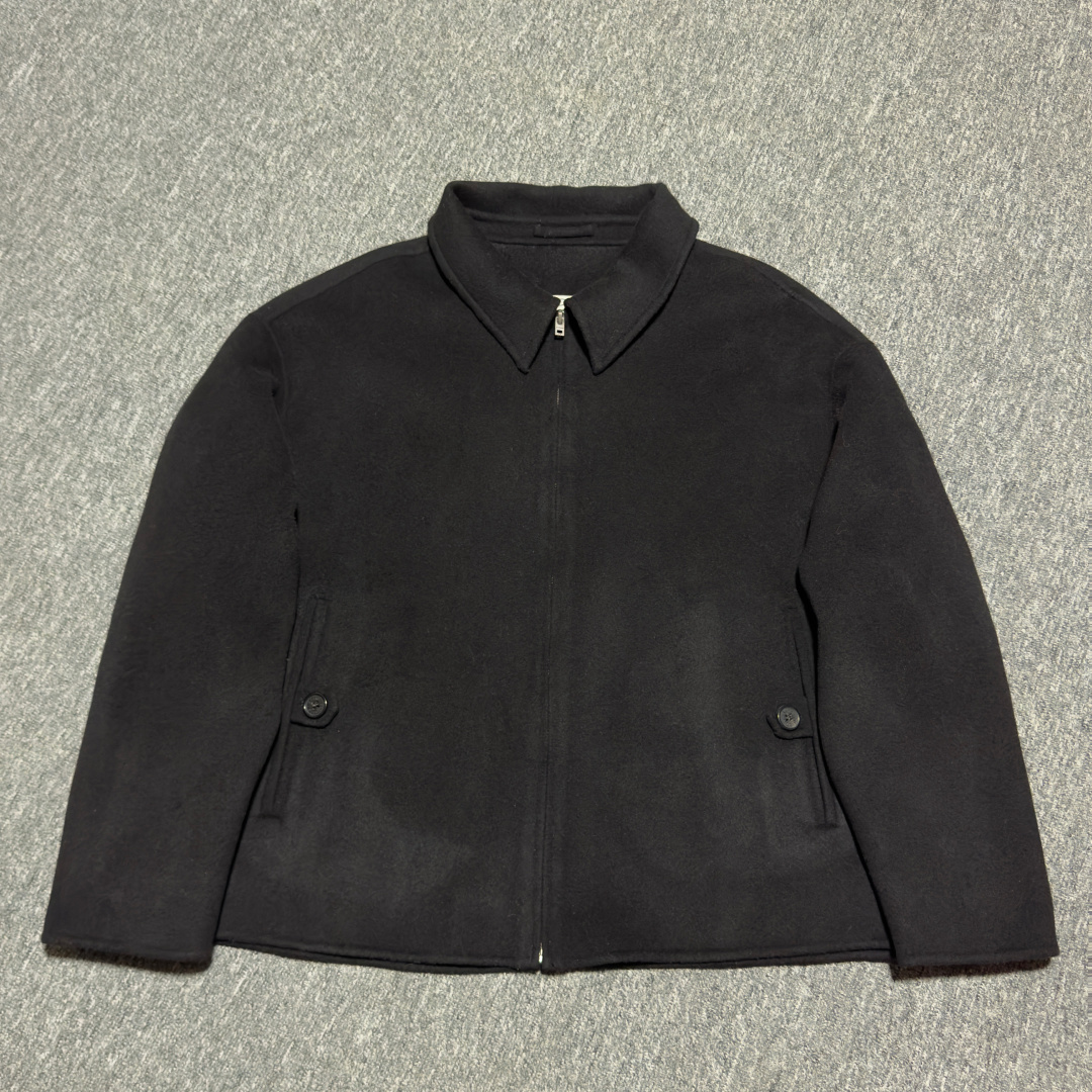 S# Acne Studios 立领 羊绒羊毛混纺 毛呢夹克外套 真正原版购回开发打版 高端零售专供 品质保证 100%放心出街 尺码：46 48 50 52-选品中心