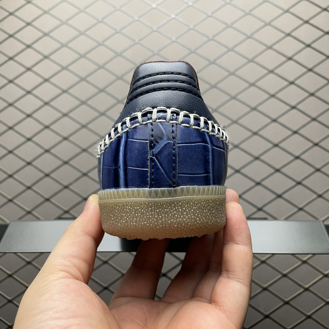 Wales Bonner x AD 阿迪 Samba 桑巴联名款 JH9825 低帮休闲板鞋 尺码：36