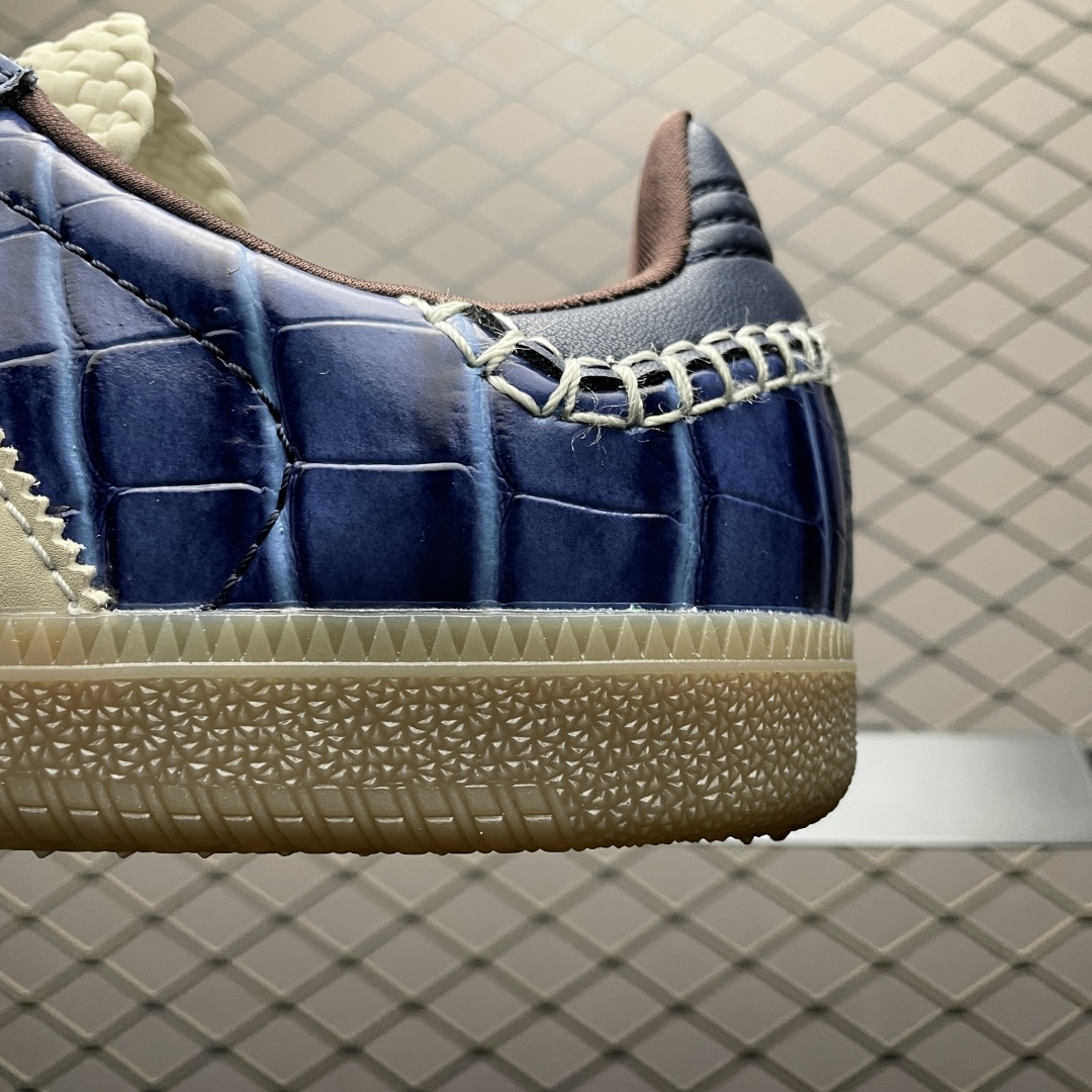 Wales Bonner x AD 阿迪 Samba 桑巴联名款 JH9825 低帮休闲板鞋 尺码：36