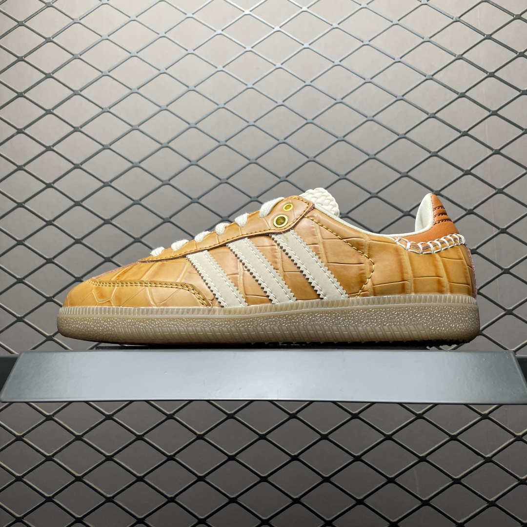 Wales Bonner x AD 阿迪 Samba 桑巴联名款 低帮休闲板鞋 JH9826 尺码：36