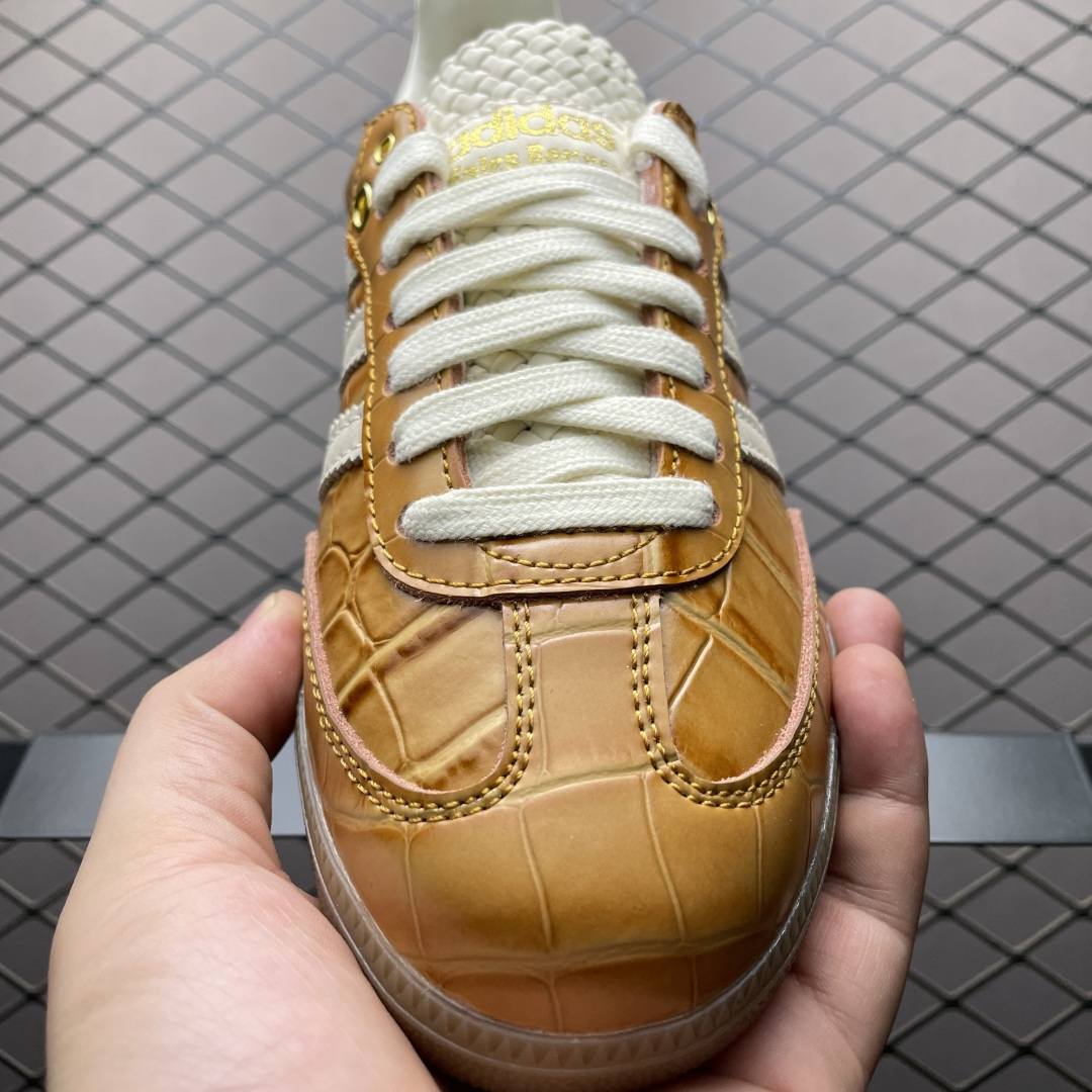 Wales Bonner x AD 阿迪 Samba 桑巴联名款 低帮休闲板鞋 JH9826 尺码：36